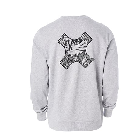 LIB TECH スウェット　 Lib x BMBW Crew （Heather Grey） メンズ リブテック