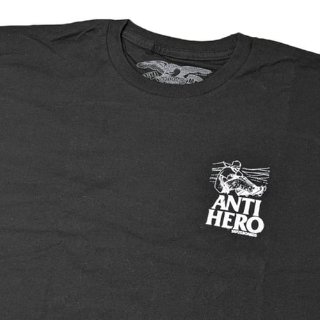 ANTIHERO SKATEBOARDS Tシャツ アンタイヒーロー 長袖　LANCE CODY CHAPMAN L/S TEE （BLACK)