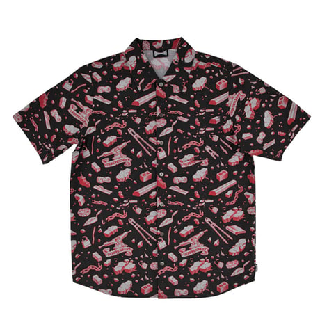 INDEPENDENT アパレル シャツ 半袖 インディペンデント　Under The Bridge Pattern Independent Mens Shirt (Tar/Red)
