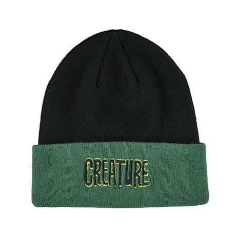 CREATURE SKATEBOARDS ビーニー クリーチャー　Burn Witch Burn Creature Long Shoreman Beanie （Black）