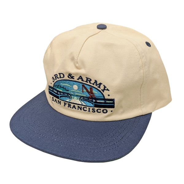 REAL SKATEBOARDS キャップ リアル ADJ 3RD & ARMY SNAPBA