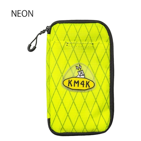 KM4K ウォレット アクセサリーポーチ カモシカ　BODY WALLET （NEON COYOTE）