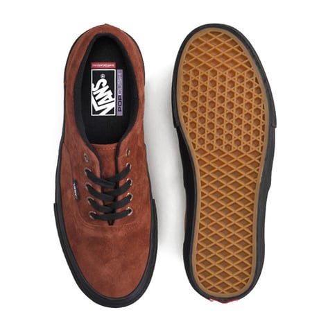 VANS スケート エラ バンズ　SAKTE ERA （BLACK/RUST） VN000ECR8D3