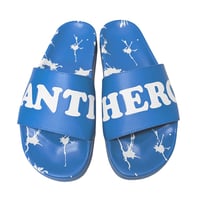ANTIHERO SKATEBOARDS サンダル アンタイヒーロー　DAMN YOU SLIDE SANDAL （BLUE/WHITE）
