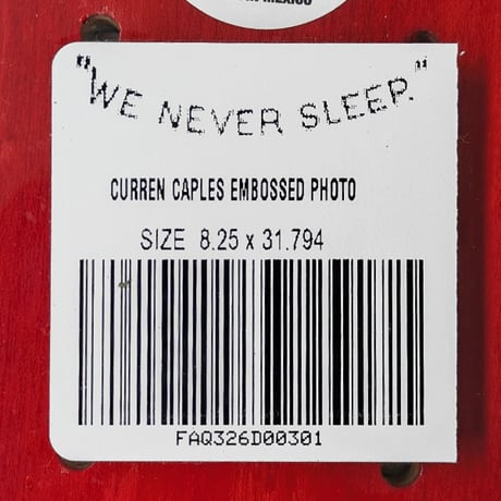FUCKING AWESOME ファッキンオーサム DECK デッキ スケボー 8.25インチ　Curren Caples Embossed Class Photo Board