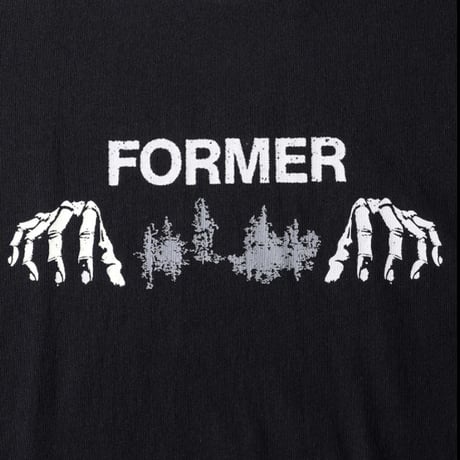 FORMER フォーマー 長袖 Tシャツ　ENGINEERED LS T-SHIRT （BLACK）
