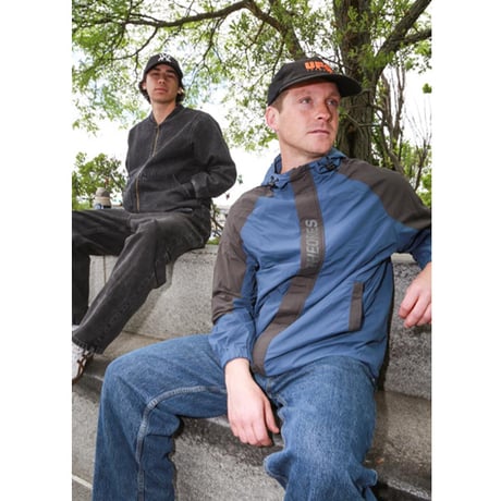 THEORIES ジャケット セオリーズ　Gale Shell Sport Jacket (Blue and Charcoal)