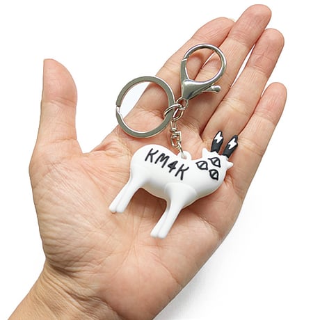 KM4K キーホルダー カモシカ　3Ｄ KEY HOLDER