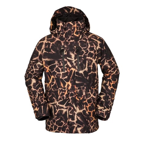 “旧モデル OUTLET SALE” VOLCOM スノーボード ウェア ボルコム メンズ　MENS STONE STRETCH GORE-TEX JACKET（Gold Giraffe）