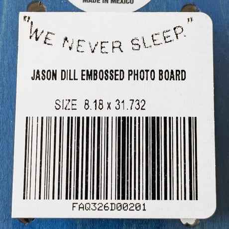 FUCKING AWESOME ファッキンオーサム DECK デッキ スケボー 8.18インチ　Jason Dill Embossed Class Photo Board