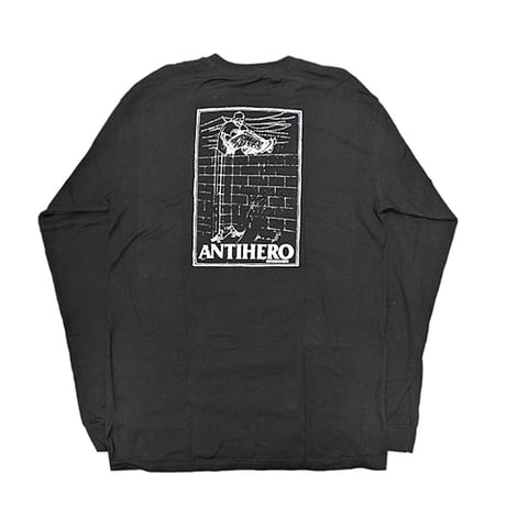 ANTIHERO SKATEBOARDS Tシャツ アンタイヒーロー 長袖　LANCE CODY CHAPMAN L/S TEE （BLACK)