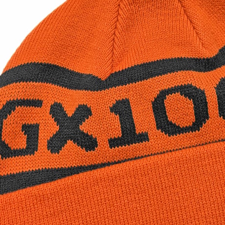 GX1000 ビーニー ジーエックスセン　OG Logo Beanie （Orange w/Black Font）