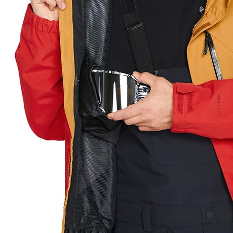 “旧モデル OUTLET SALE” VOLCOM スノーボード ウェア ボルコム メンズ　MENS L GORE-TEX JACKET （Caramel）
