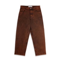 POLAR SKATE CO デニム ポーラー　Big Boy Pants Badalona （Orange Black）