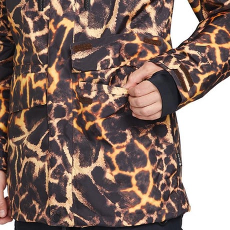 “旧モデル OUTLET SALE” VOLCOM スノーボード ウェア ボルコム メンズ　MENS STONE STRETCH GORE-TEX JACKET（Gold Giraffe）