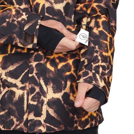 “旧モデル OUTLET SALE” VOLCOM スノーボード ウェア ボルコム メンズ　MENS STONE STRETCH GORE-TEX JACKET（Gold Giraffe）