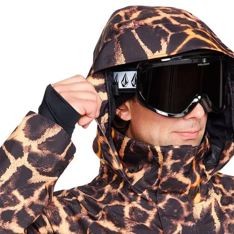 “旧モデル OUTLET SALE” VOLCOM スノーボード ウェア ボルコム メンズ　MENS STONE STRETCH GORE-TEX JACKET（Gold Giraffe）