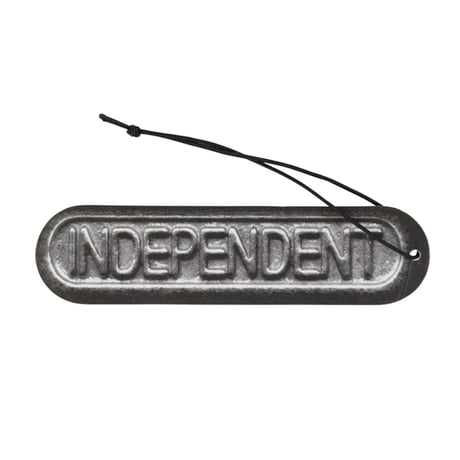 INDEPENDENT エアーフレッシュナー インディペンデント　Sand Cast Independent Air Freshener