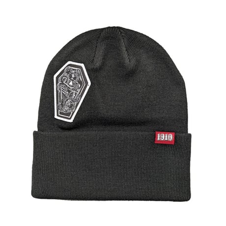 1910 9teenten アパレル ナインティーン テン ビーニー　AGE OF WINTERS SP BEANIE （BLACK)