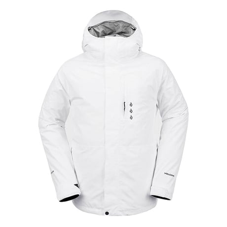 “旧モデル OUTLET SALE” VOLCOM スノーボード ウェア ボルコム メンズ　MENS DUA GORE-TEX JACKET （White）