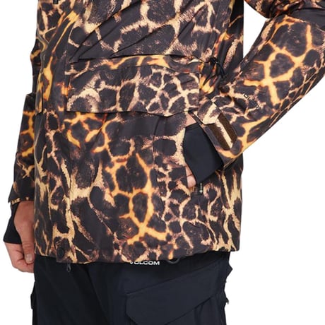 “旧モデル OUTLET SALE” VOLCOM スノーボード ウェア ボルコム メンズ　MENS STONE STRETCH GORE-TEX JACKET（Gold Giraffe）