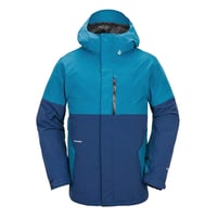 “旧モデル OUTLET SALE” VOLCOM スノーボード ウェア ボルコム メンズ　MENS L GORE-TEX JACKET （Light Blue）
