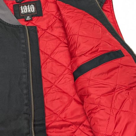 1910 9teenten アパレル ナインティーン テン ベスト　DYNA Ⅲ VEST （BLACK）