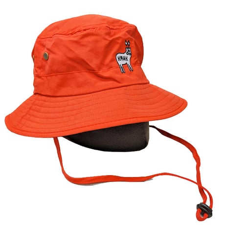 KM4K ハット カモシカ　SAFARI HAT （ORANGE）