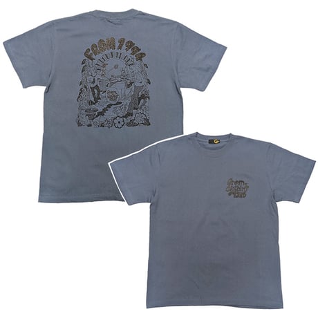 GREENCLOTHING Tシャツ 半袖 メンズ レディース　グリーンクロージング  ANIMALS TEE （ダークブルーヘイズ）