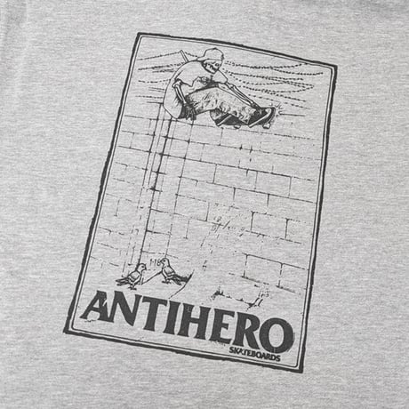 ANTIHERO SKATEBOARDS パーカー アンタイヒーロー　LANCE CODY CHAPMAN PULLOVER HOODIE （HTH GREY）