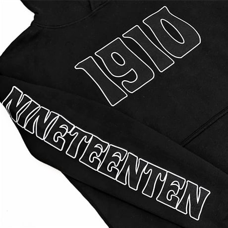 SALE 1910 9teenten アパレル ナインティーン テン パーカー　TOTEM HOODY （BLACK）