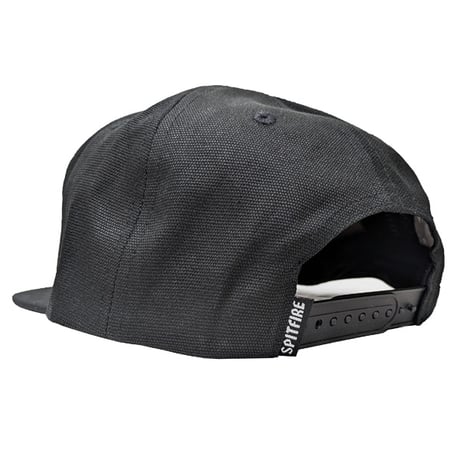 SPITFIRE WHEELS キャップ スピットファイア　ADJ SAVIE Ⅱ TAG SNAPBACK CAP （BLACK/WHITE）