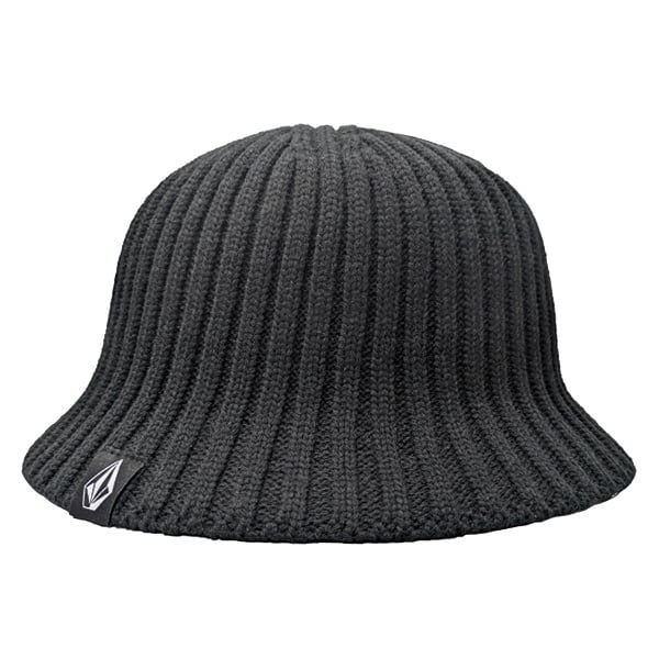 YARN バケットハット 黒グレー　Y.A.R.N 値下げはコメントお願いします SALE VOLCOM ボルコム バケットハット YAY KNIT BUCKET HAT （B