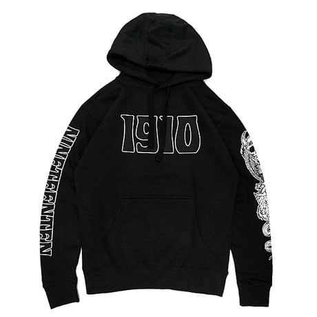 SALE 1910 9teenten アパレル ナインティーン テン パーカー　TOTEM HOODY （BLACK）