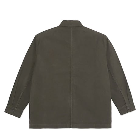SALE POLAR SKATE CO オーバーシャツ ポーラー　BRUSHED TWILL THEODORE OVERSHIRT （BROWN）