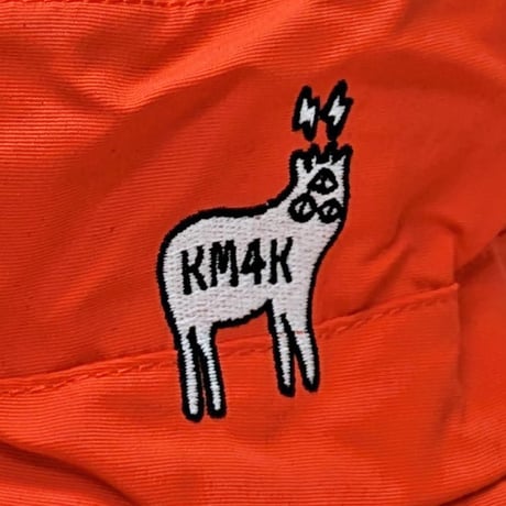 KM4K ハット カモシカ　SAFARI HAT （ORANGE）