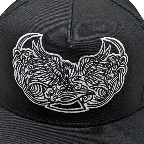 1910 9teenten アパレル ナインティーン テン キャップ　EAGLES NEVER DIE SNAPBACK CAP （BLACK）