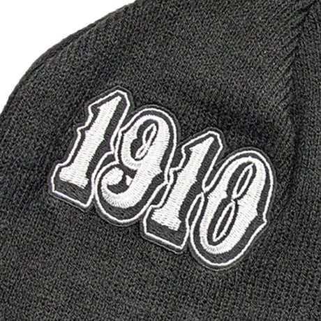 1910 9teenten アパレル ナインティーン テン ビーニー　STANDARD PROCEDURE BEANIE （BLACK）