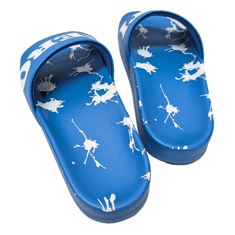 ANTIHERO SKATEBOARDS サンダル アンタイヒーロー　DAMN YOU SLIDE SANDAL （BLUE/WHITE）