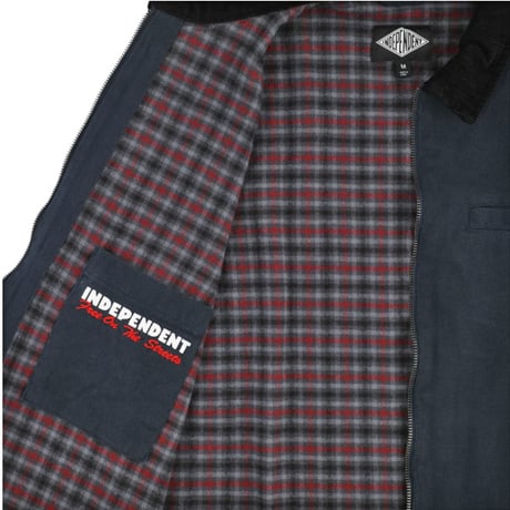 INDEPENDENT アパレル ジャンパー インディペンデント　Free On The Streets Mens Independent Canvas Work Jacket (Navy)