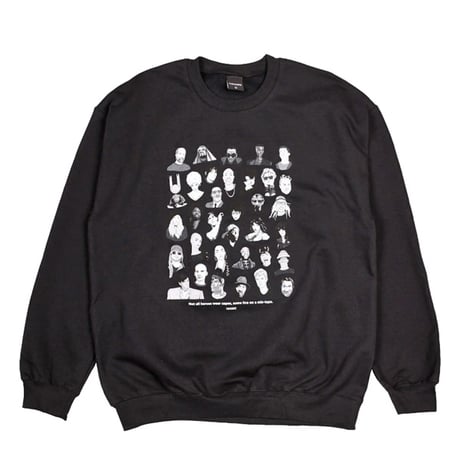 THEORIES スウェット　Mixtape Crewneck （Black）  クルーネック トレーナー セオリーズ