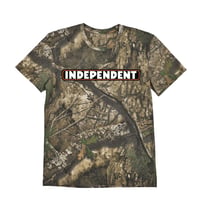 INDEPENDENT アパレル  Tシャツ 半袖 インディペンデント　Bar Logo Mens Independent x Realtree T-Shirt （Realtree APX）