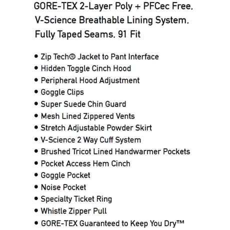 “旧モデル OUTLET SALE” VOLCOM スノーボード ウェア ボルコム メンズ　MENS DUA GORE-TEX JACKET （Blue）
