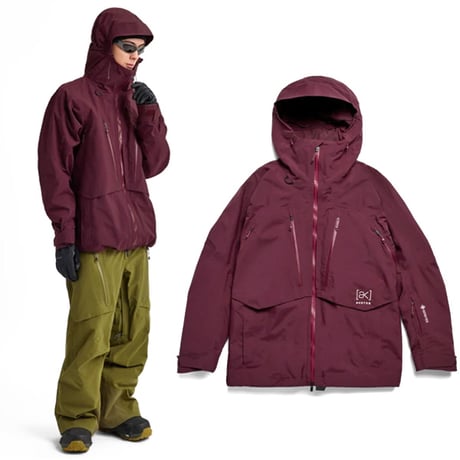 26-27 BURTON スノージャケット バートン   Men's [ak]® Swash Synthetic Insulated GORE-TEX 2L Jacket (Rum Raisin)
