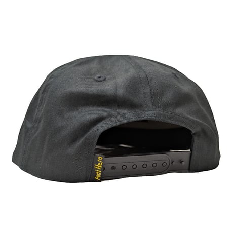 ANTIHERO SKATEBOARDS キャップ アンタイヒーロー　ADJ EXPRESSIONS SNAPBACK CAP（BLACK）
