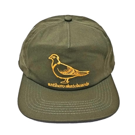 SALE ANTIHERO SKATEBOARDS キャップ アンタイヒーロー　ADJ BASIC PIGEON SNAPBACK CAP