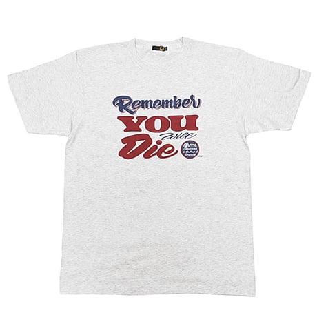 GREENCLOTHING Tシャツ 半袖 メンズ レディース　グリーンクロージング  WILL DIE TEE （アッシュ）