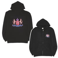 FUCKING AWESOME ファッキンオーサム ジップアップ フーディー パーカ　FUCKINGAWESOME Printed Crest Zip Hoodie （Black）