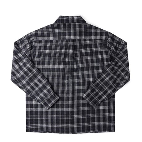 FORMER シャツ 長袖 チェック フォーマー　VIVIAN FLANNEL LS SHIRT （BLACK/GREY）