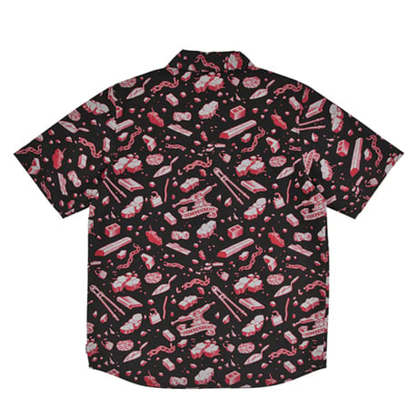 INDEPENDENT アパレル シャツ 半袖 インディペンデント　Under The Bridge Pattern Independent Mens Shirt (Tar/Red)